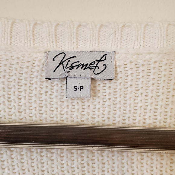 Light weight Kismet striped knit sweater Sz Sm - Picture 4 of 4